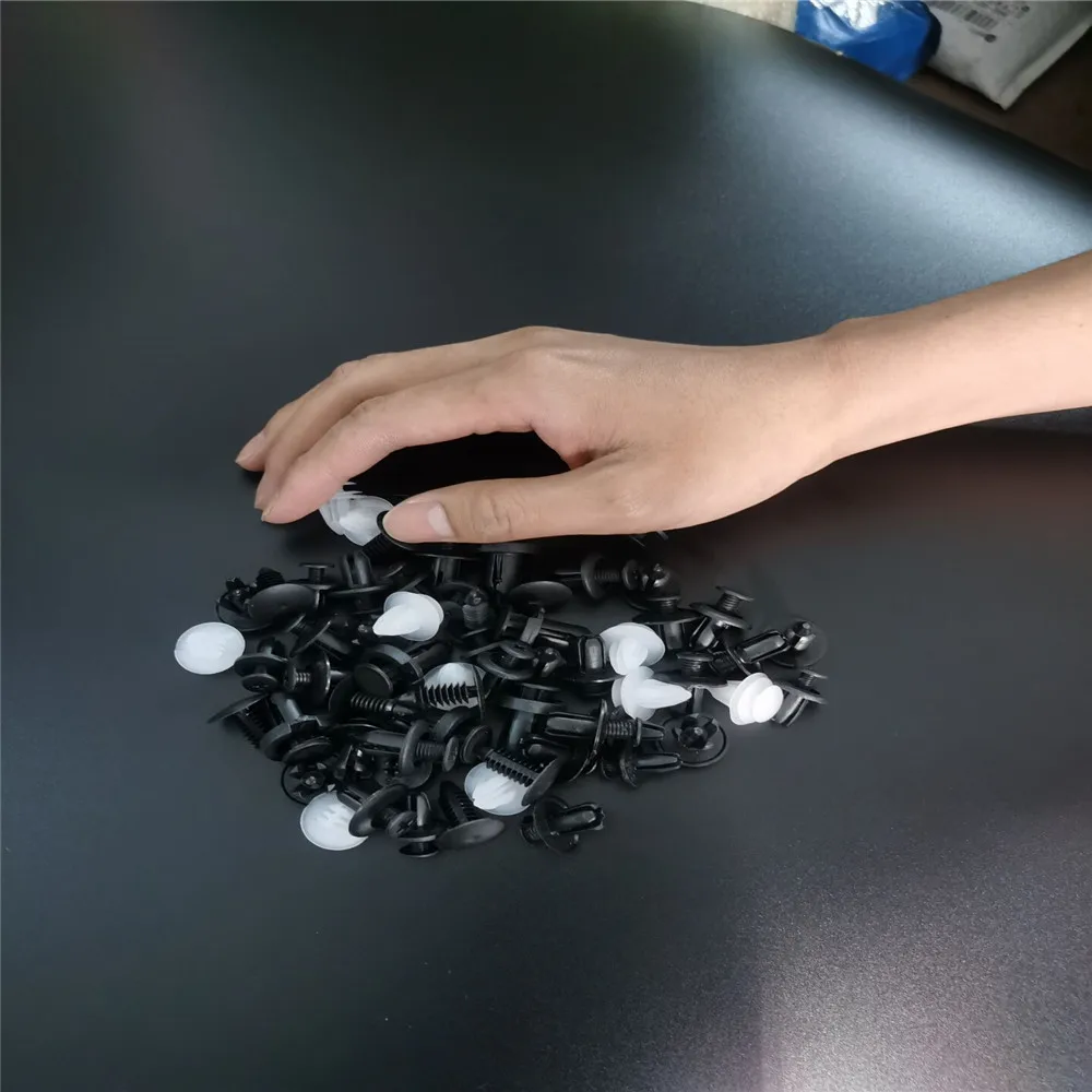 

100 шт., автомобильные зажимы для крепления Benz A200, A180, B180, B200, CLA, GLA, AMG A, B, C, E, S, CLS, GLK, SLK, Class