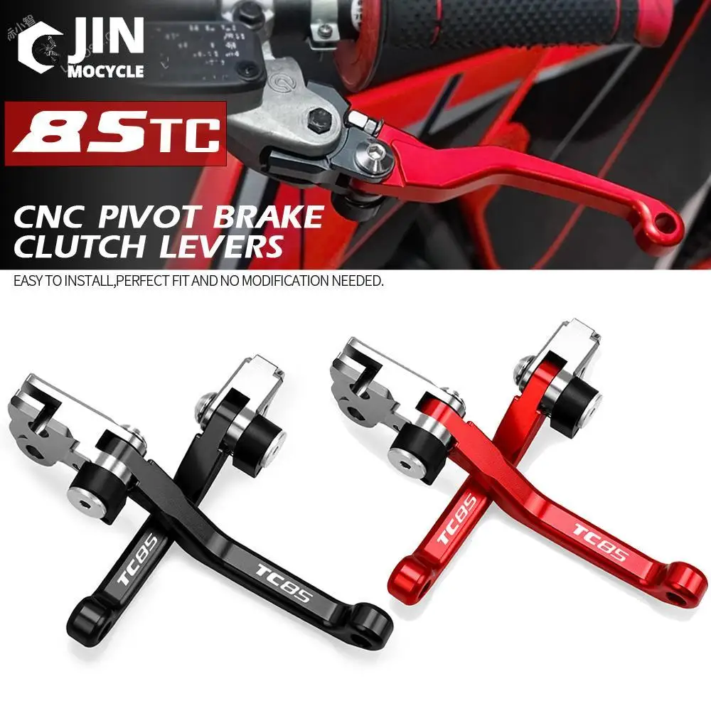

Motocross Foldable Pivot Dirt Bike CNC Brake Clutch Levers Cable Lever Handle For HUSQVARNA TC85 2017 2018 TC 85