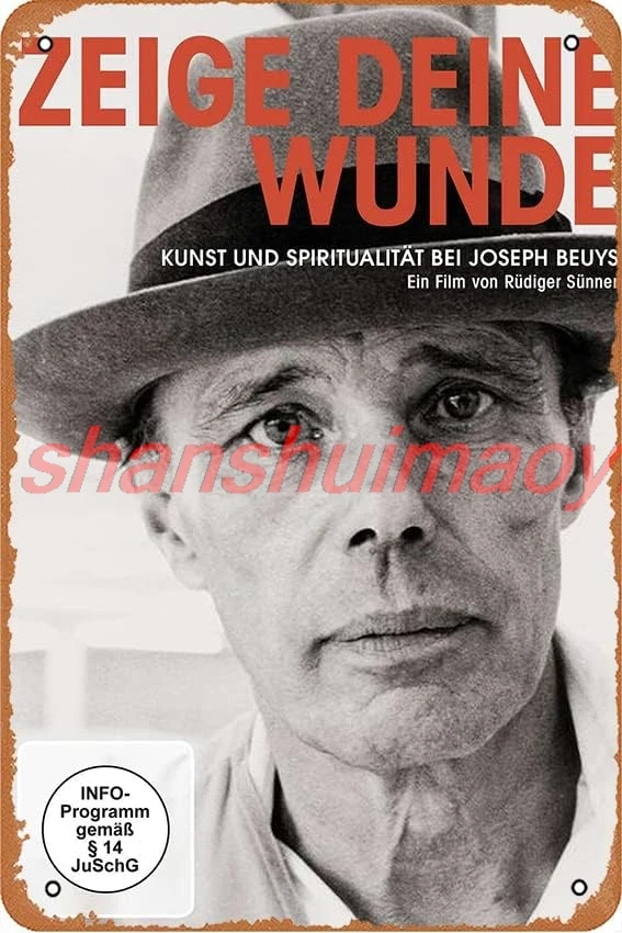 Металлическая вывеска Zeige deine Wunde Movie