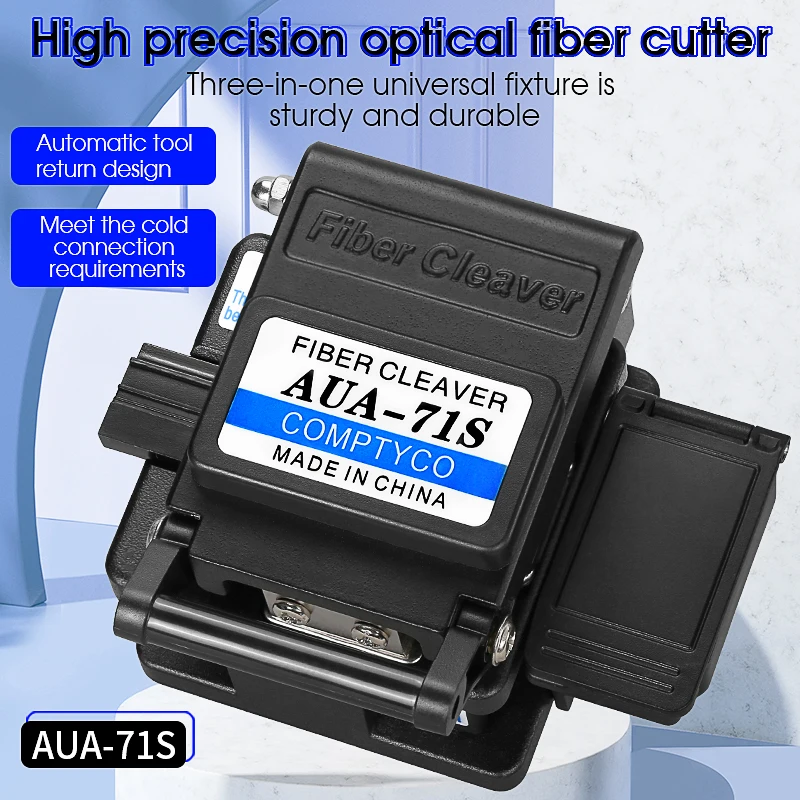 FC-6S AUA-6S/61S/7S/71S FTTH Tool Fiber Cleaver Optical Fiber Cutting Knife Fiber Optic Cutter Cold Contection Dedicated Metal