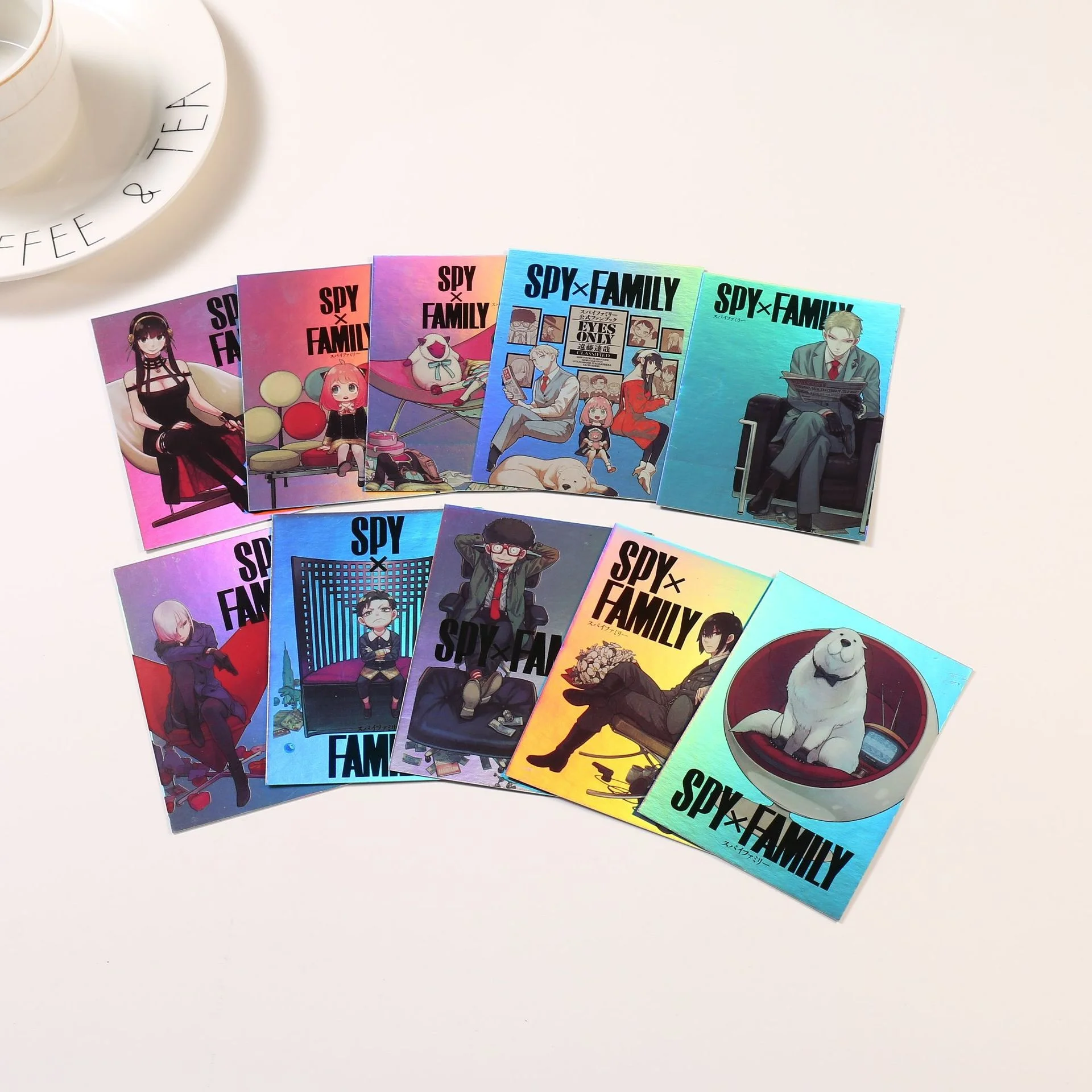 

Anime Spy Play House FAMILY High Quality Flash Cards Concept Photos LOMO Photo Cards Collectible Cards Lloyd Joel Ania Gifts
