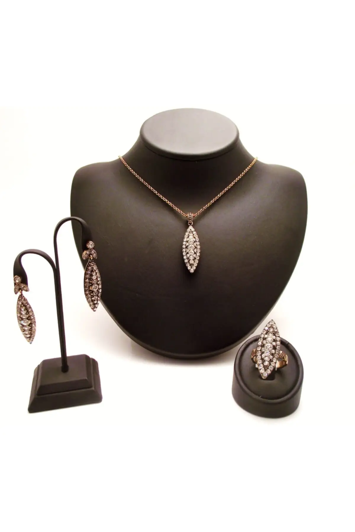 

Модные ювелирные украшения для женщин, наборы с ромбовидным креплением, оттоманка, подарок любимой, подарок на день Святого Валентина