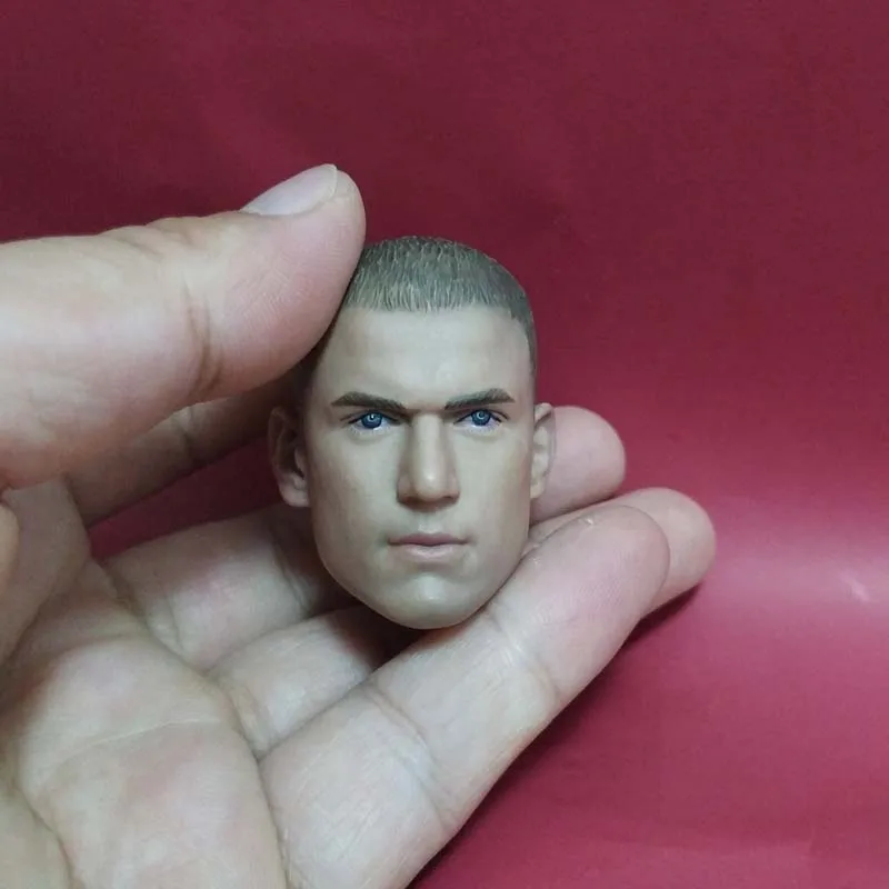 

1/6 Scale Michael J Scofield Head Sculpt Prison Break Male Hero Wentworth Miller Head Carving Model Toy Action Figure Collection