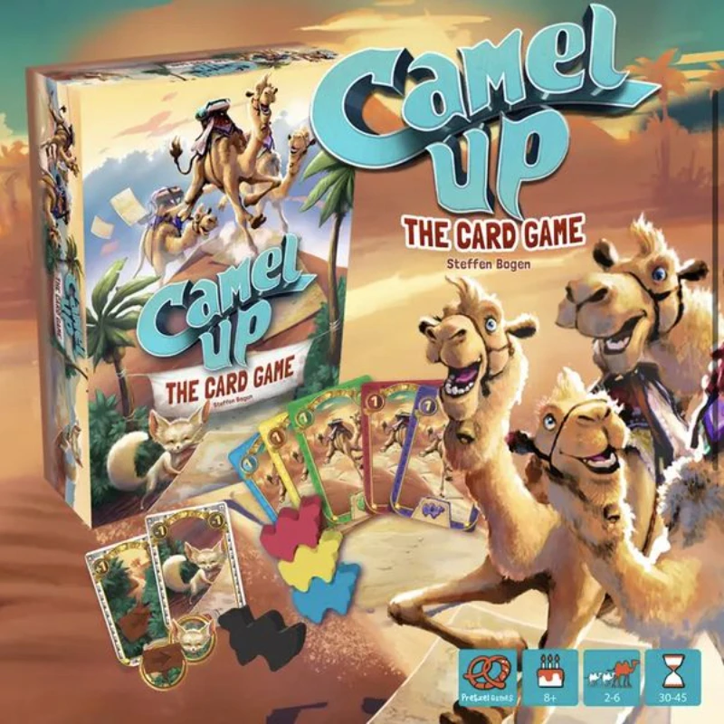 

Camel Up: The Card Game Board Game Desktop Team Family Friends Casual Gathering English Game Children Educational Enlightenment