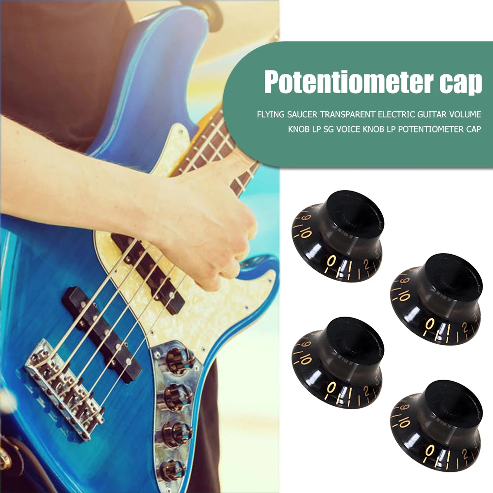 

Музыкальный инструмент для гитары с регулировкой громкости и звука, акриловая ручка управления скоростью, принадлежности для гитары в стил...