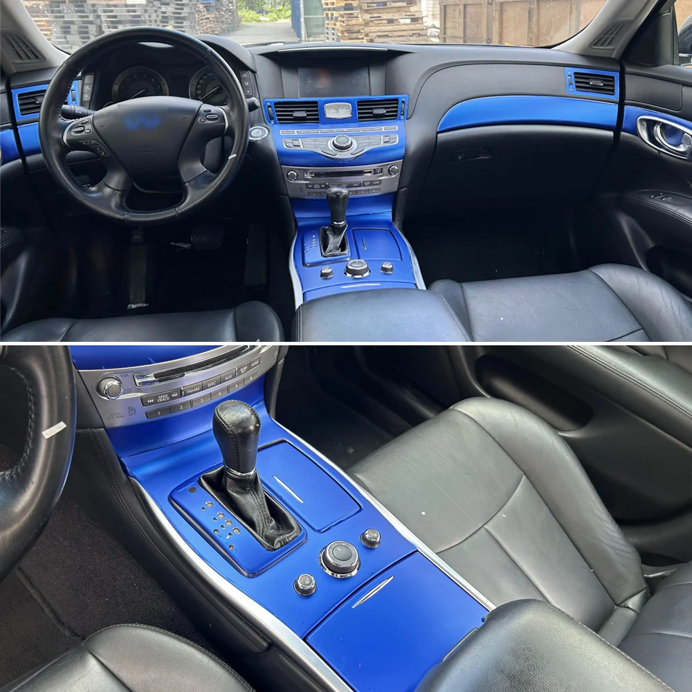 Автомобильный Стайлинг 5D углеродное волокно салон автомобиля центральная