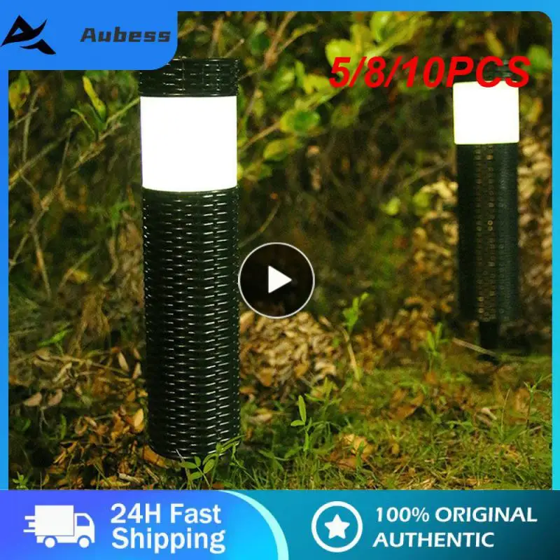 

5/8/10PCS Solar Garden Lights Outdoor Lawn Lights Landscape Villas Plug-in Household Yard Walkway Waterproof Lawn Lights