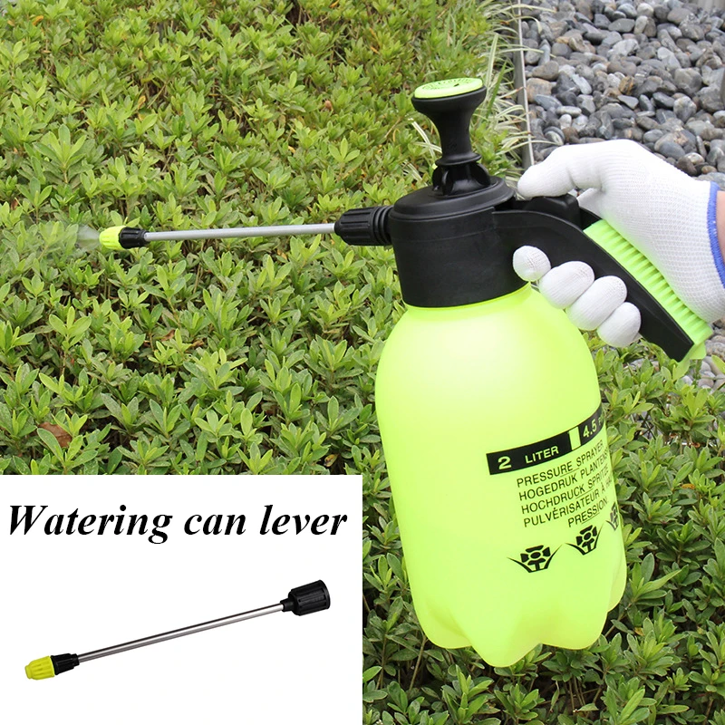 

New Portable Pressure Hand Operated Spray Pot Spray Bottle Kettle Pressurized Sprayer Extension Rod Long Nozzle Gardening Tool