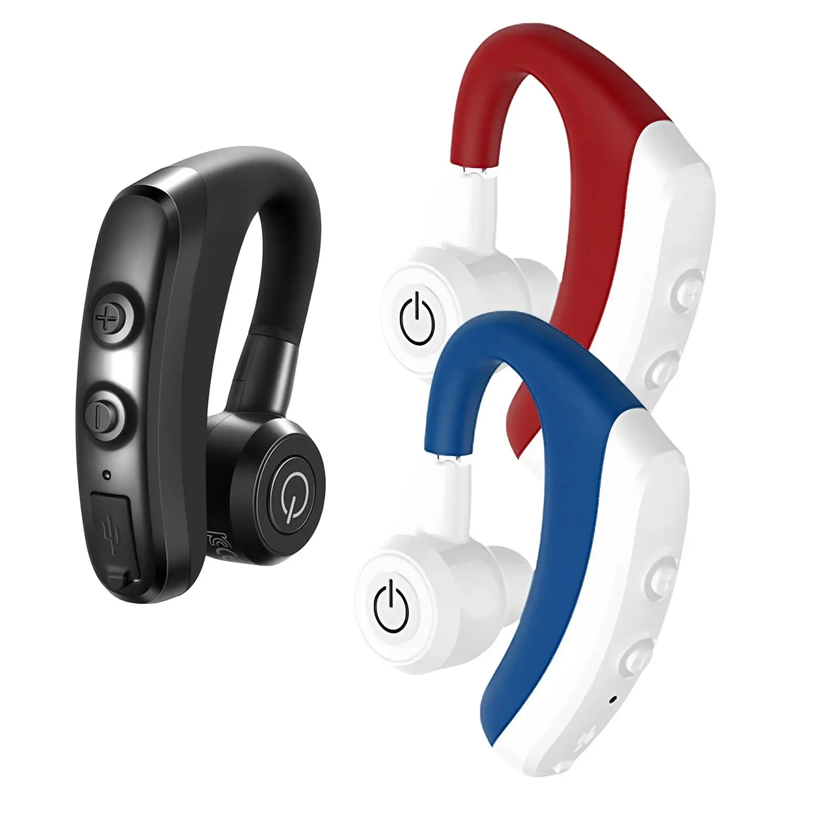 Беспроводные наушники Bluetooth Earpieces для бега, спорта, вождения и использования с смартфонами.