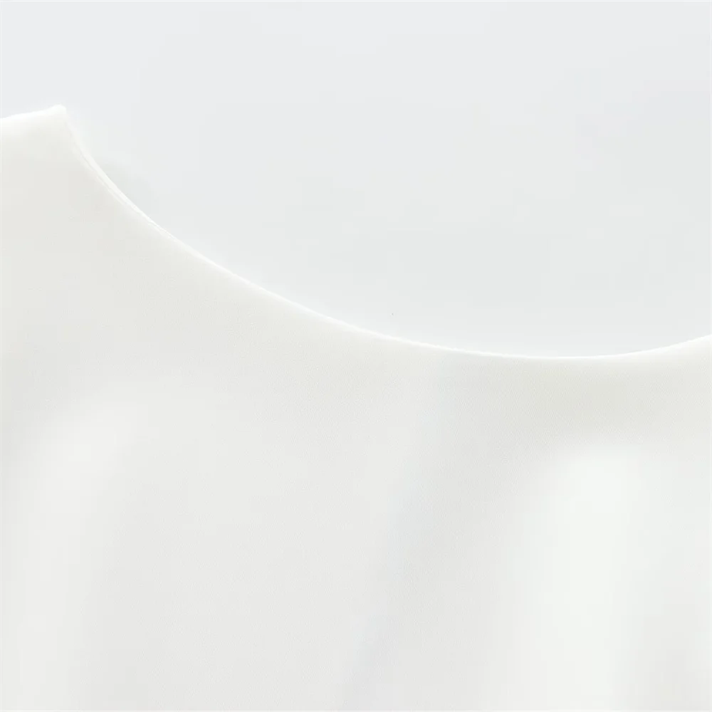 Новинка осени 2024 модное обтягивающее белое платье RARF без рукавов на бретелях с