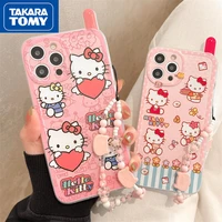 takara tomy hello kitty 2022 new for iphone 12 12 pro 12 pro max cartoon silicone cover iphone11 pro max x xs max xr case