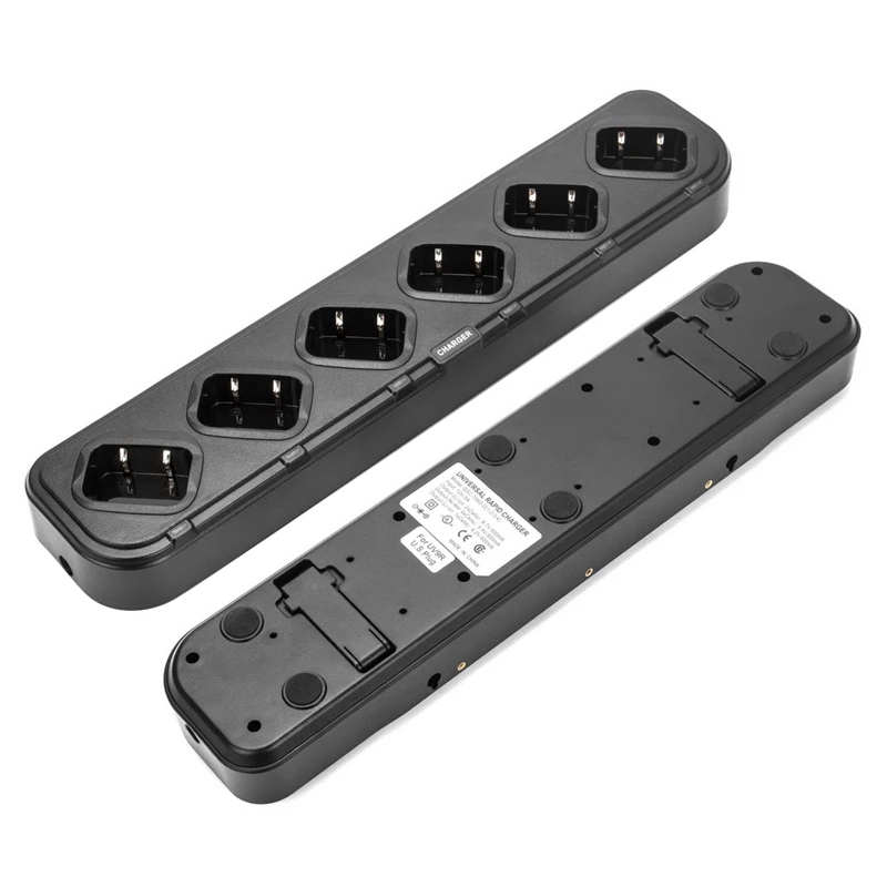 

Walkie-Talkie Charger For Baofeng UV-9R/9R Plus/UV-XR/UV-XS/BF-9700 Walkie-Talkie Six-Way Smart Charger