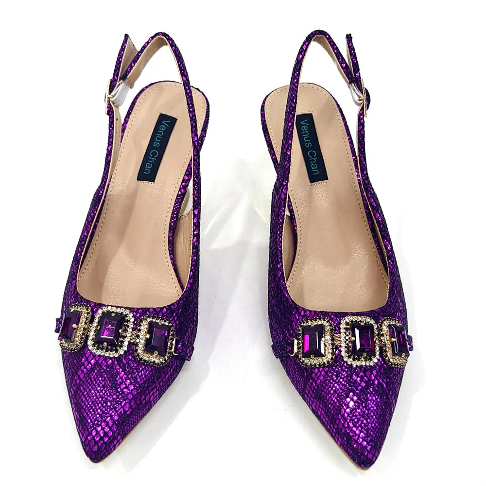 Африканский тренд бежевый фиолетовый атлас с фиолетовой линией изысканный декор