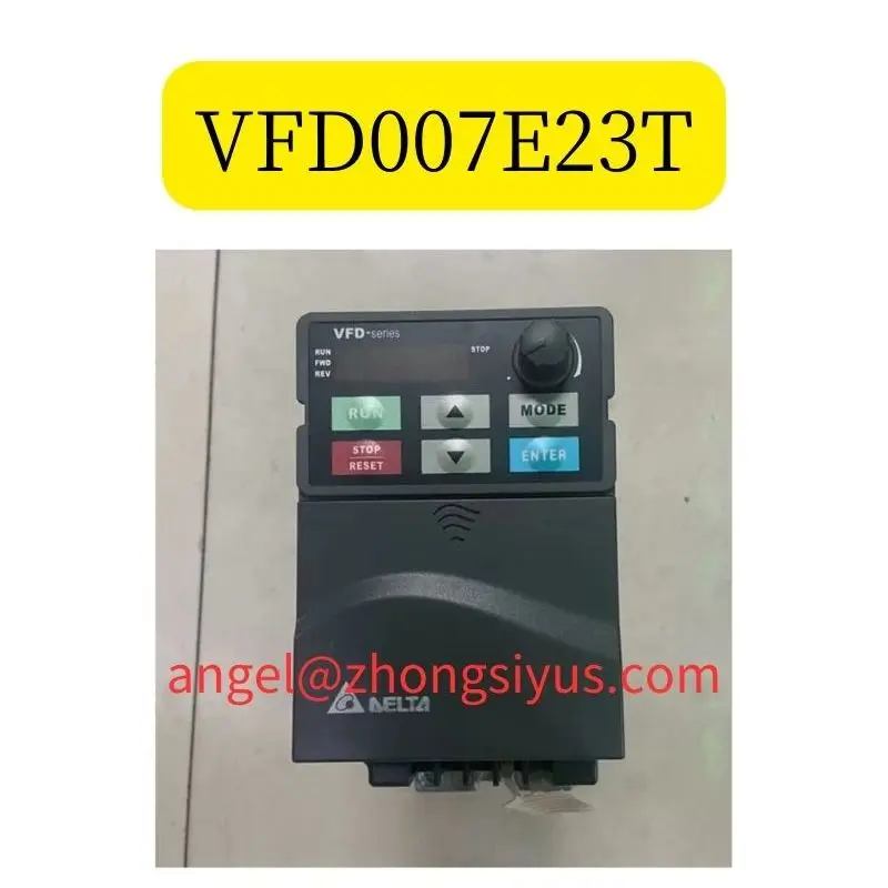 

VFD007E23T Used Delta inverter 0.75kW 220V operation function OK