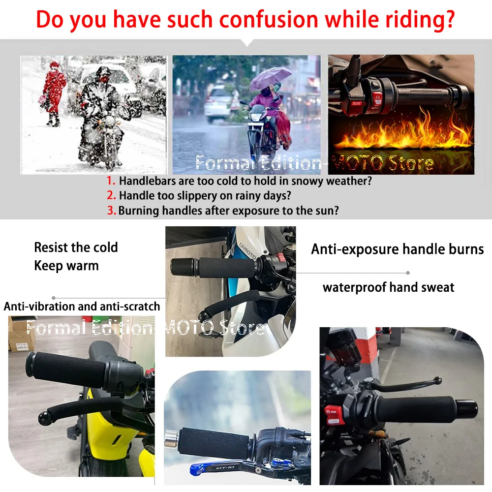 Губчатая ручка для приключений спортивные ручки руля мотоцикла