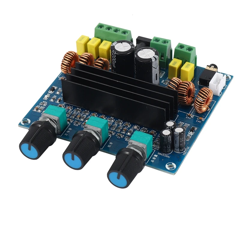 

2.1 Digital Audio Power Amplifier Board 2 X 80W + 100W TPA3116D2 Subwoofer Amplifiers DC12-26V Amplificador Module