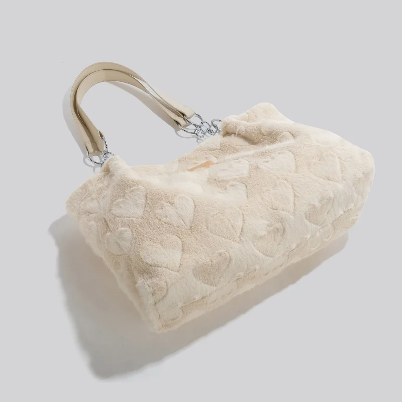 Xiuya Вместительная женская сумка на плечо с отделкой для подмышек