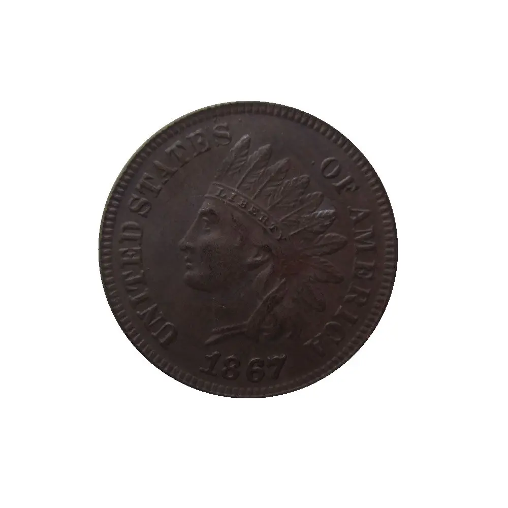 

Копия монеты США 1867 в индийском стиле
