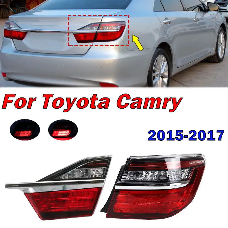 Для Toyota Camry 2015 2016 2017 автомобильный задний фонарь указатель поворота стоп-сигнал