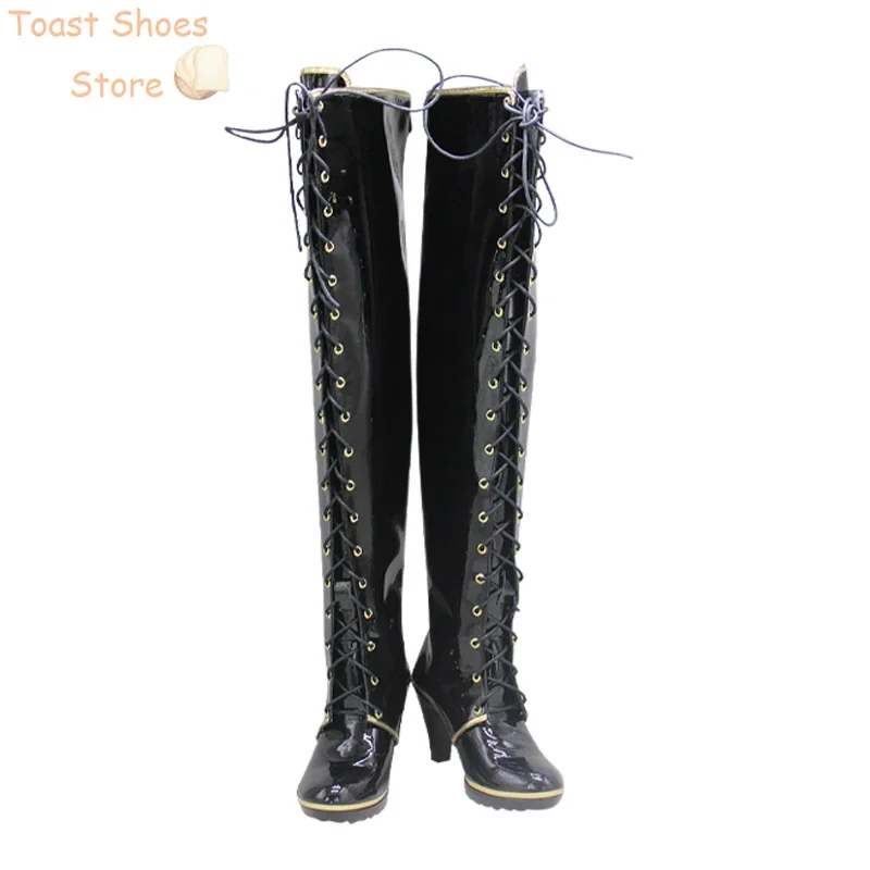 Обувь для косплея Honjou Nia из искусственной кожи реквизит аниме дата прямая