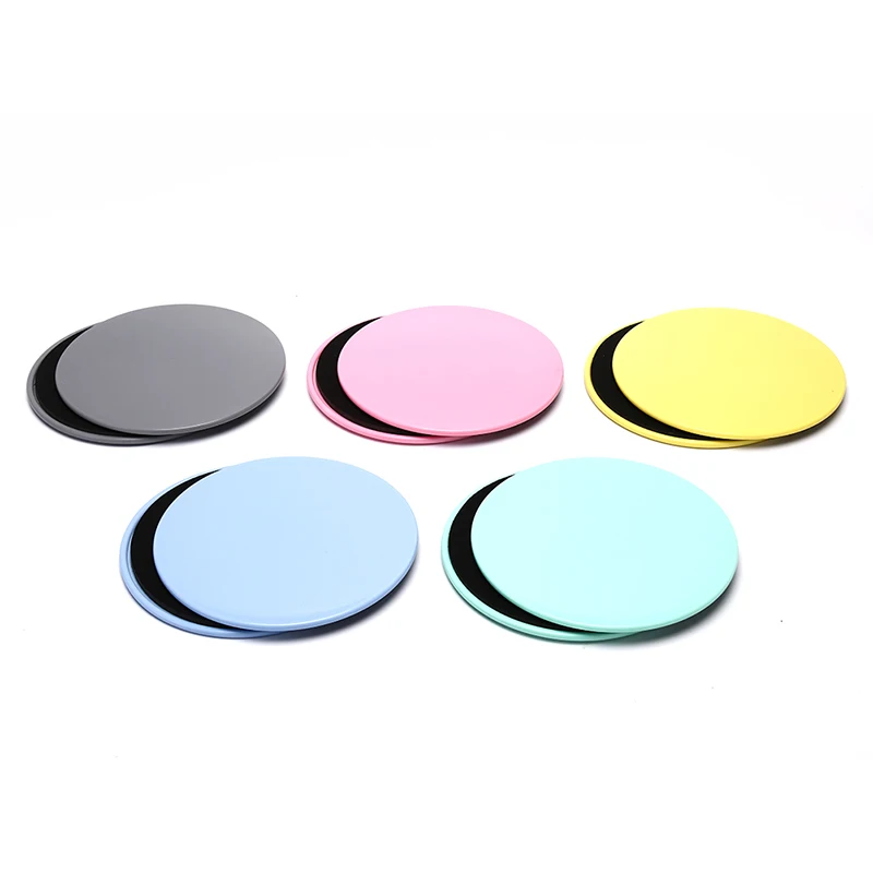 

1pair Gliding Discs Slider Fitness Disc Exercise Sliding Plate For Yoga Gym Abdominal Core Training Exercise Equipment.