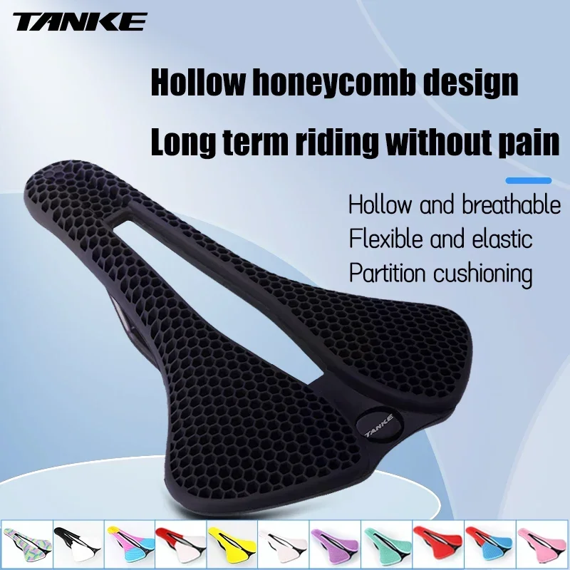 TANKE MTB седло для шоссейного велосипеда сотовое дышащее легкое прочное