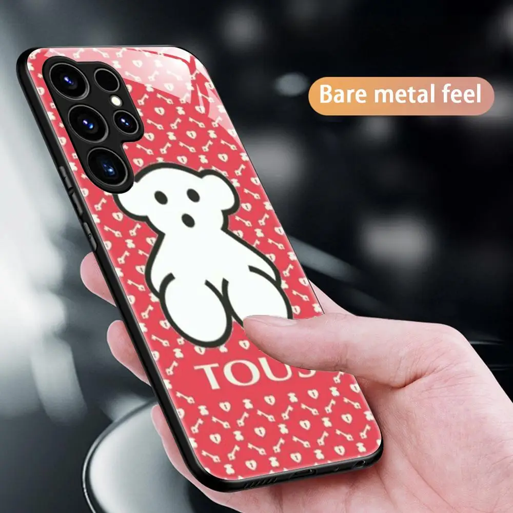 Фото Модный роскошный стеклянный магнитный чехол T-TouSES для Samsung S26 S25 S24 S23 S22 S21 S20 Plus Ultra №4
