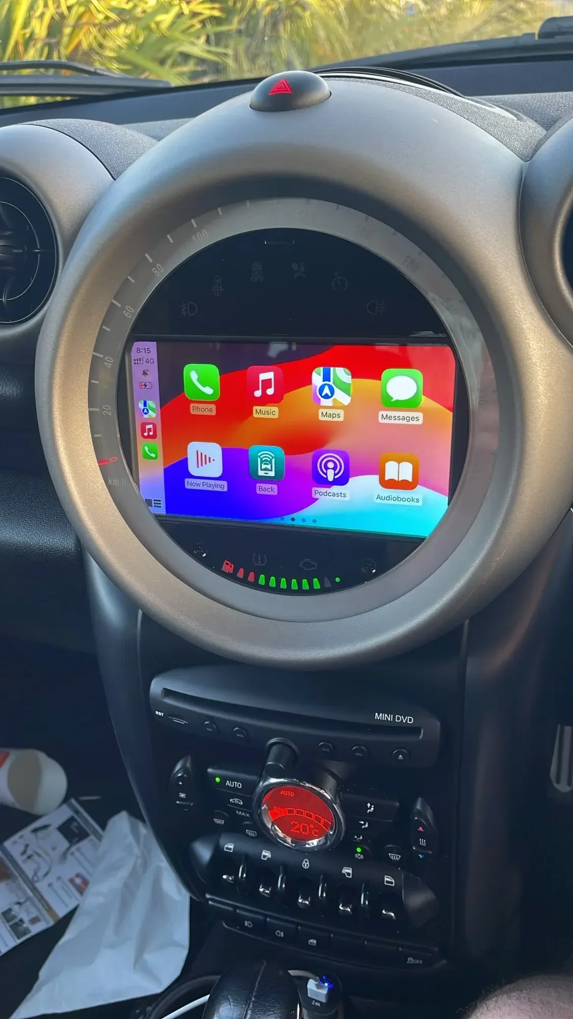 Фото Автомагнитола CHSTEK Android 14 с Carplay для BMW Mini Cooper R56 R55 R57 R58 S Clubman Clubvan, мультимедийный плеер с GPS, Wi-Fi и Bluetooth №5