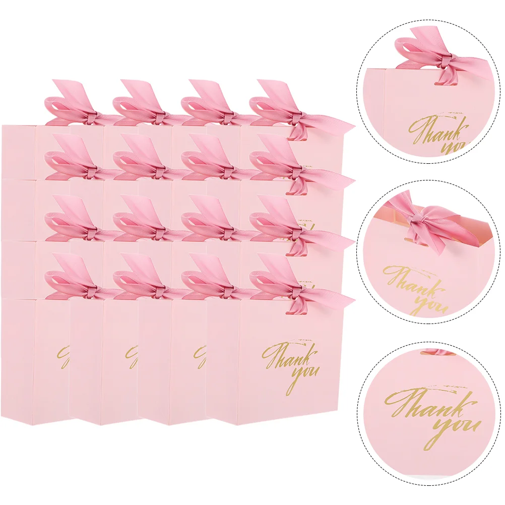 

Bags Gift Wedding Bag Box Party Boxes Small Favor Candy Paper Treat Gifts You Thank Shower Birthday Packaging Present Baby