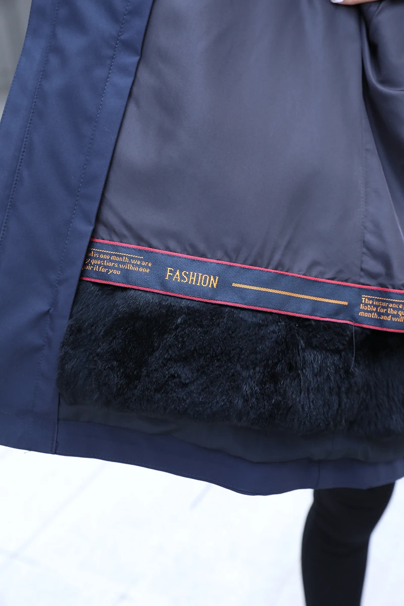 2022 New Men's Winter Jacket Stylish Coat Windproof and Warm Male Brand Parka Mid-Length Casual Cotton Coat