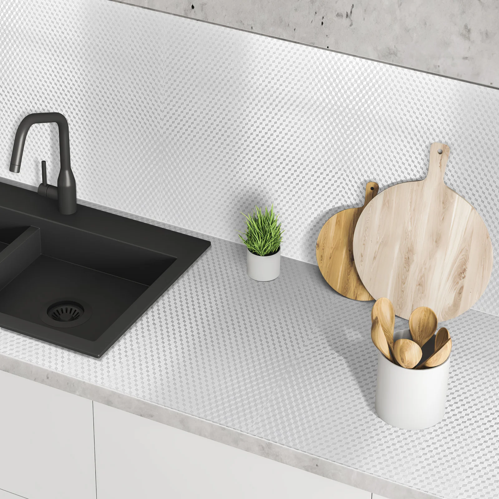 

Маслостойкая настенная бумага для плитки, кухонная маслостойкая наклейка, рулон клея, устойчивость к высоким температурам