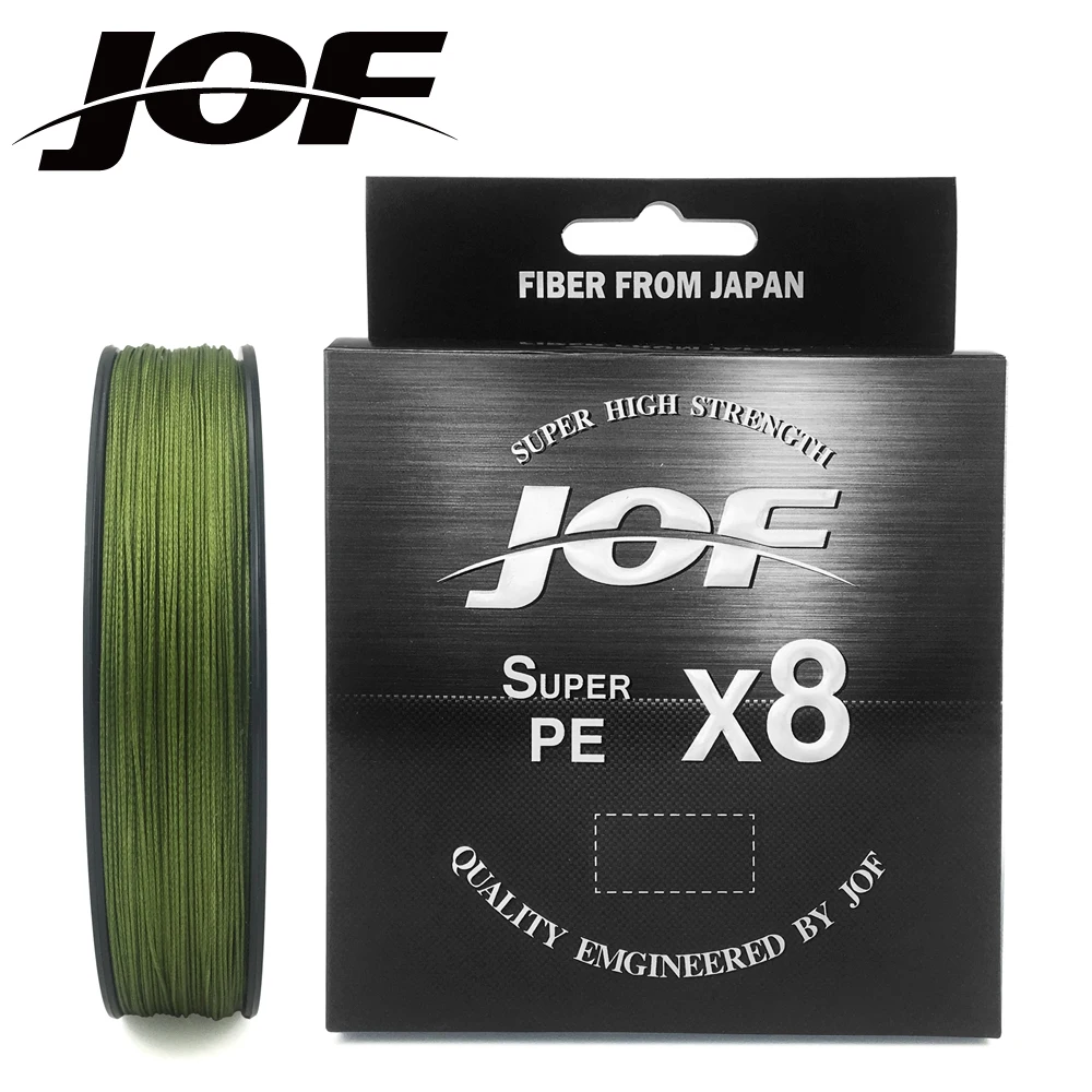 

JOF Braided Fishing line Pesca 8 Strands Carp Multifilament Fly Wire Japanese 100% Pe Line Saltwater 150M New 15lb-100lb