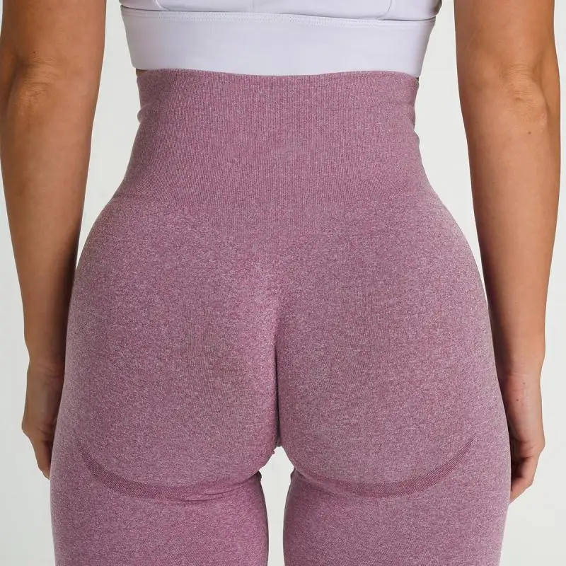 New Women's Sexy High Waist Hip Lift Sports Fitness Yoga Pants Seamless Leggings