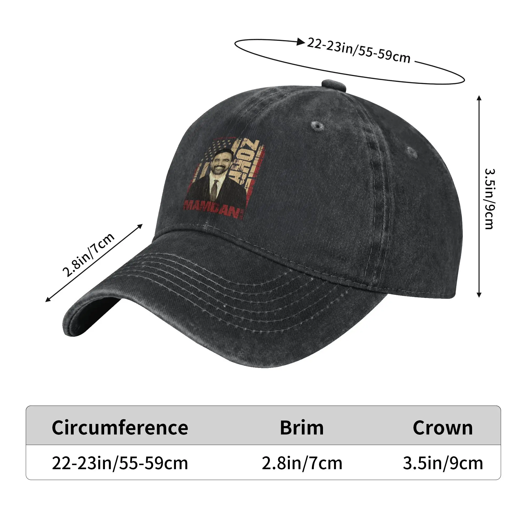 Фото Бейсбольная кепка Zohran Mamdani for NYC Mayor Summer Trucker Hat New York City унисекс для мужчин с индивидуальным логотипом теннисная кепка Snapback №5