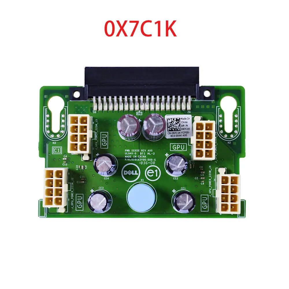 

For Dell Poweredge T630 T640 GPU Power Supply Expansion Board X7C1K 0X7C1K