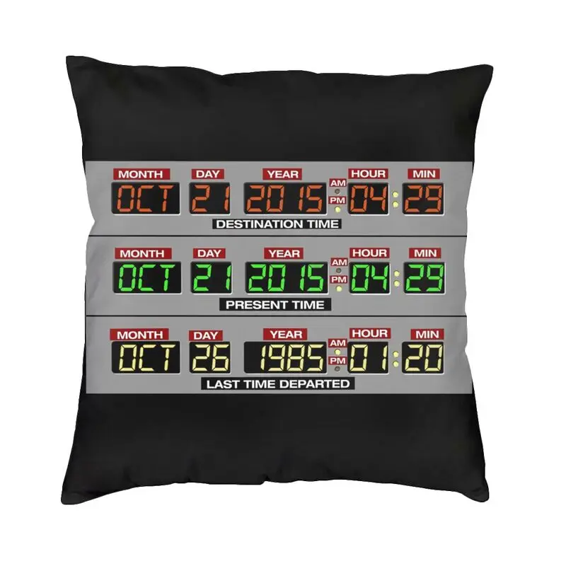 

Наволочка для подушки с принтом «Назад в будущее», 2015 год