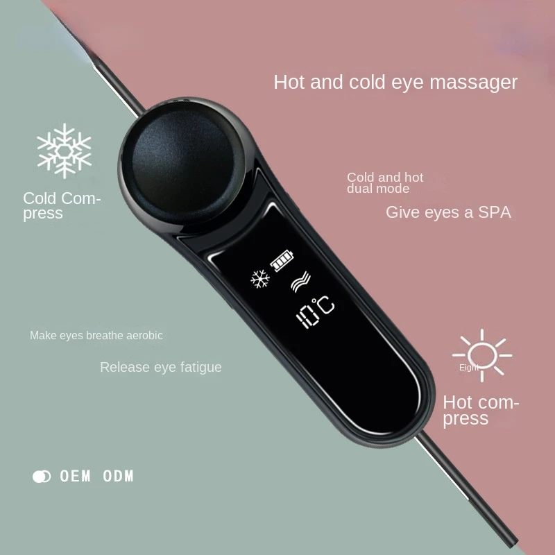 

Cold and Hot Eye Care Device, Vibration Hot Compress, Ice Hammer, Relieving Eye Swelling and Fatigue, Eye Massage Device