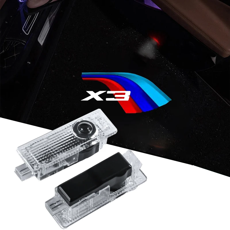 

2x Led Bmw Accessories Car Door LightLaser Projector Welcome Lamp Welcome Light Ghost for BMW X3 E83 F25 G01 F97 Car Accessories