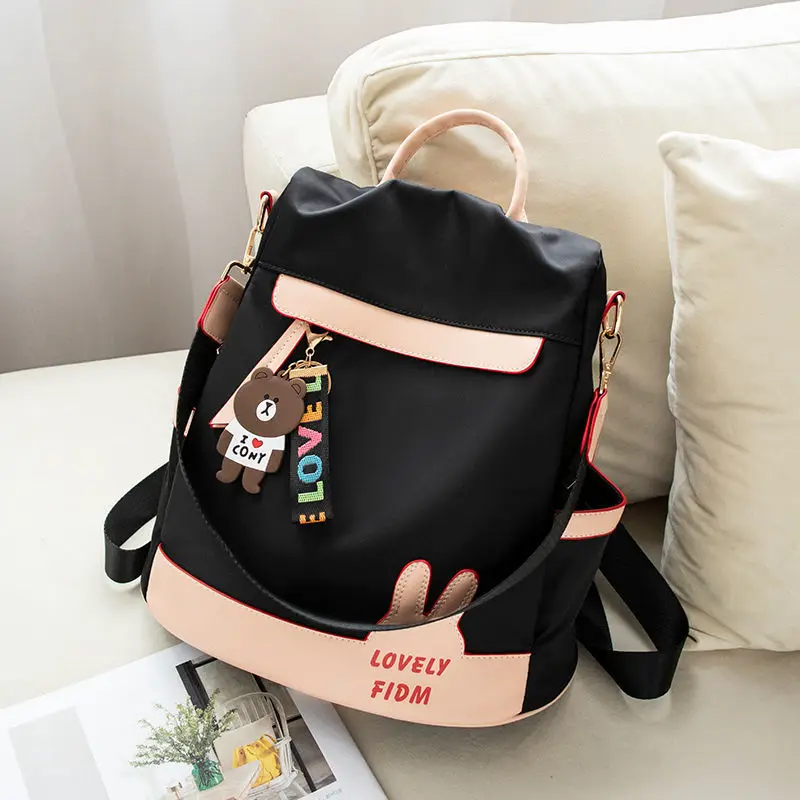 

Mochila Antirrobo Mujer Backpack Women's New Canvas Travel Small Backpack Large Capacity Schoolbag Bag for Women Ladies Bag