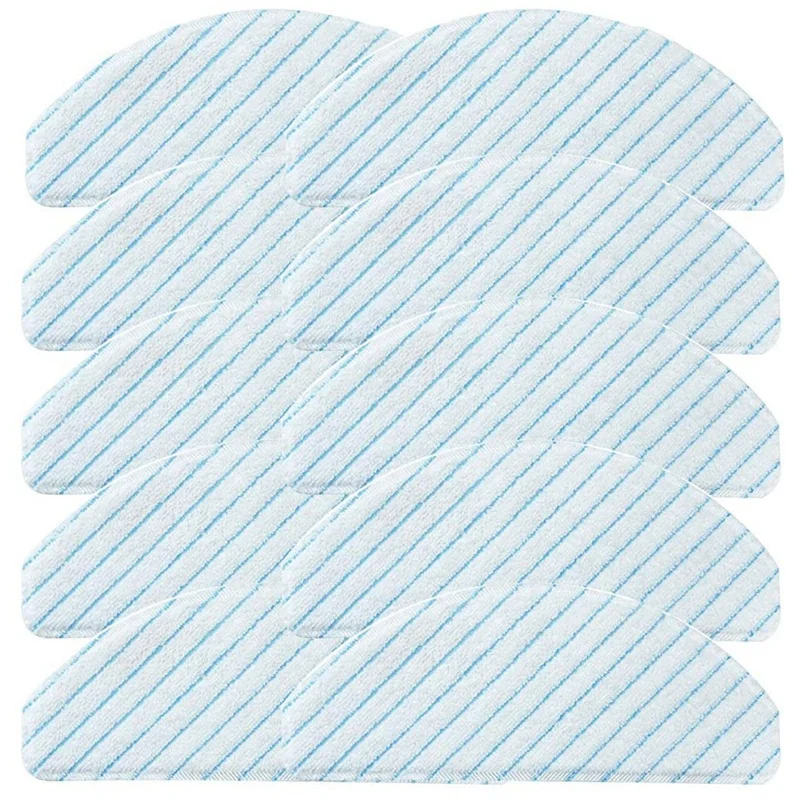 

10 Pack Strong Rag For Ecovacs Deebot Ozmo T8 Aivi T8 MAX Vacuum Cleaner Parts