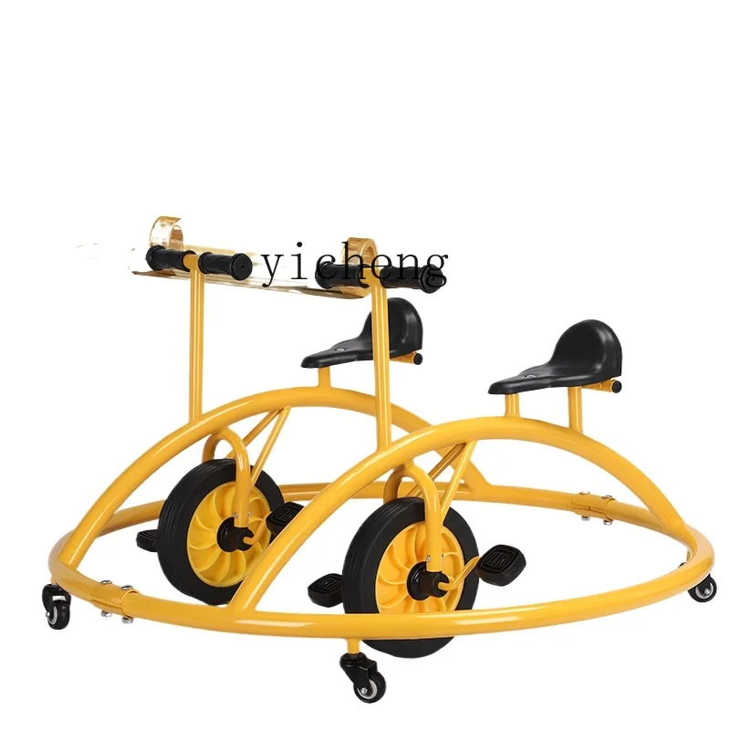 Детский трехколесный велосипед Tqh универсальная двойная качель с сенсорным