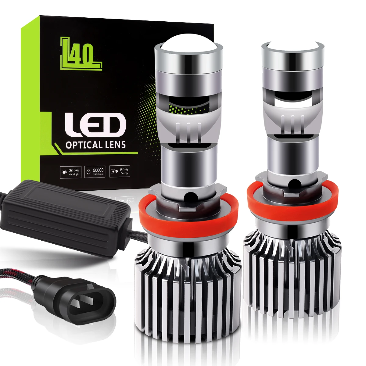 

120W 50000LM H4 H7 Led Projector Lens H11 9005 HB3 9006 HB4 Car Headlight Bulbs Canbus Powerful 6000K Fog Lamp 12V LHD Mini Lamp