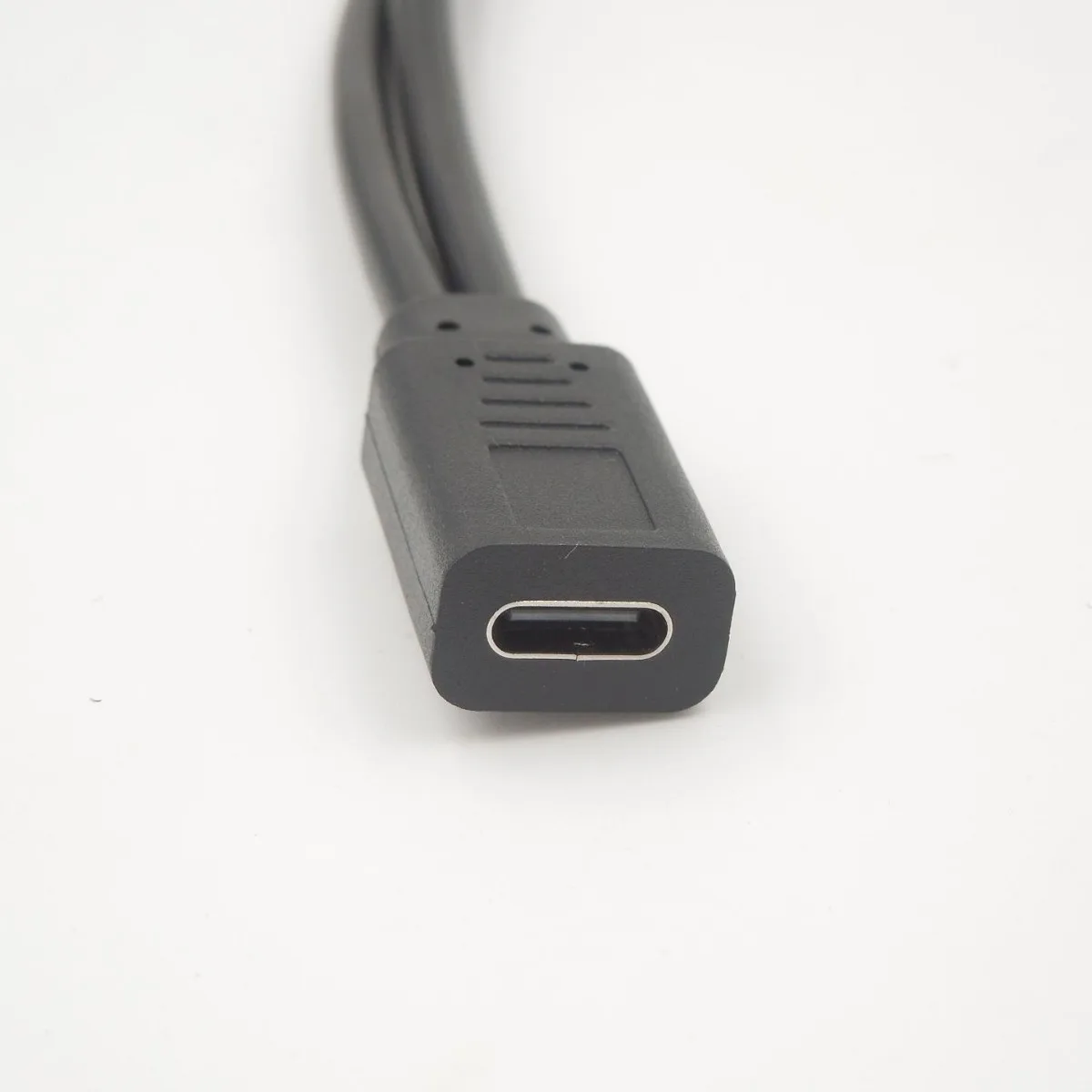 Фото Переходник типа C «мама» на USB «папа» и «папа» типа C, кабель для быстрой зарядки передачи данных для зеркального экрана автомобиля №3