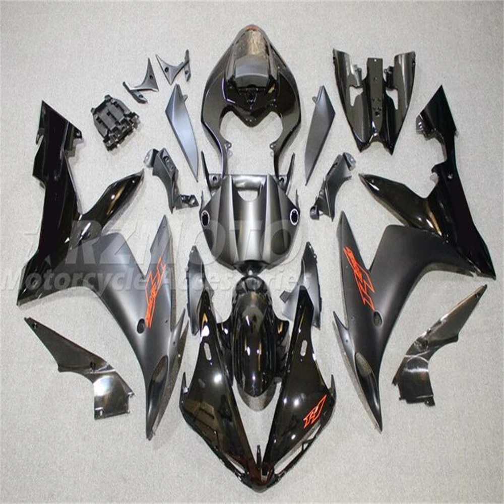 

4Gifts New ABS JP Motorcycle Whole Fairings Kit Fit For YAMAHA YZF- R1 2004 2005 2006 04 05 06 Bodywork Set Shell Cool Black