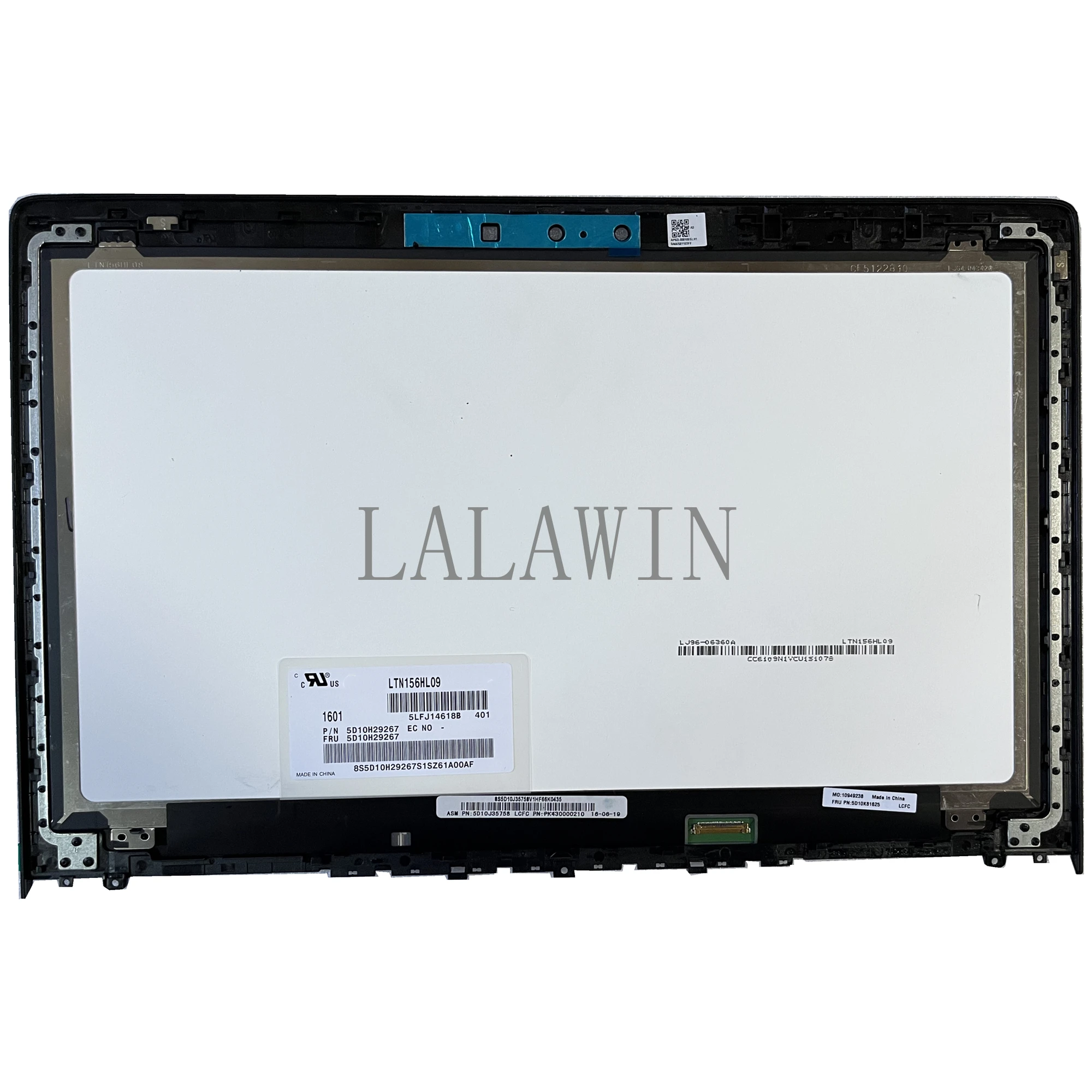 

For Lenovo Ideapad Y700-15ISK Y700-15 LTN156HL09 LCD Display Touch Screen Digitizer Panel Assembly Frame Bezel FHD 1920X1080