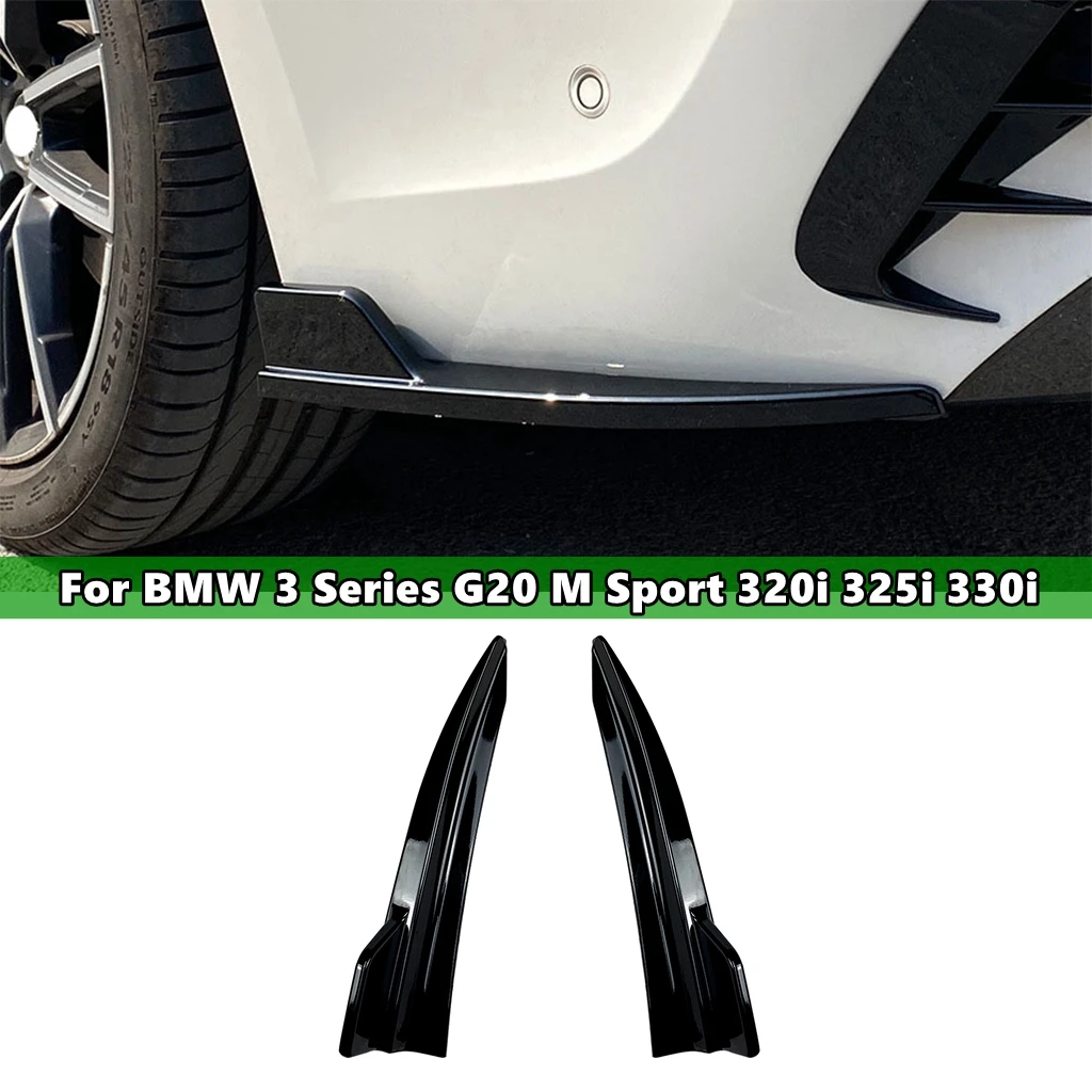 

Разветвитель автомобиля, спойлер для BMW 3 серии G20 M Sport 320i 325i 330i 2019 2020 2021, 1 пара, автомобильные аксессуары