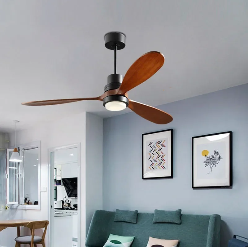 Вентилятор Nordic светильник люстра для столовой гостиной простой и современный