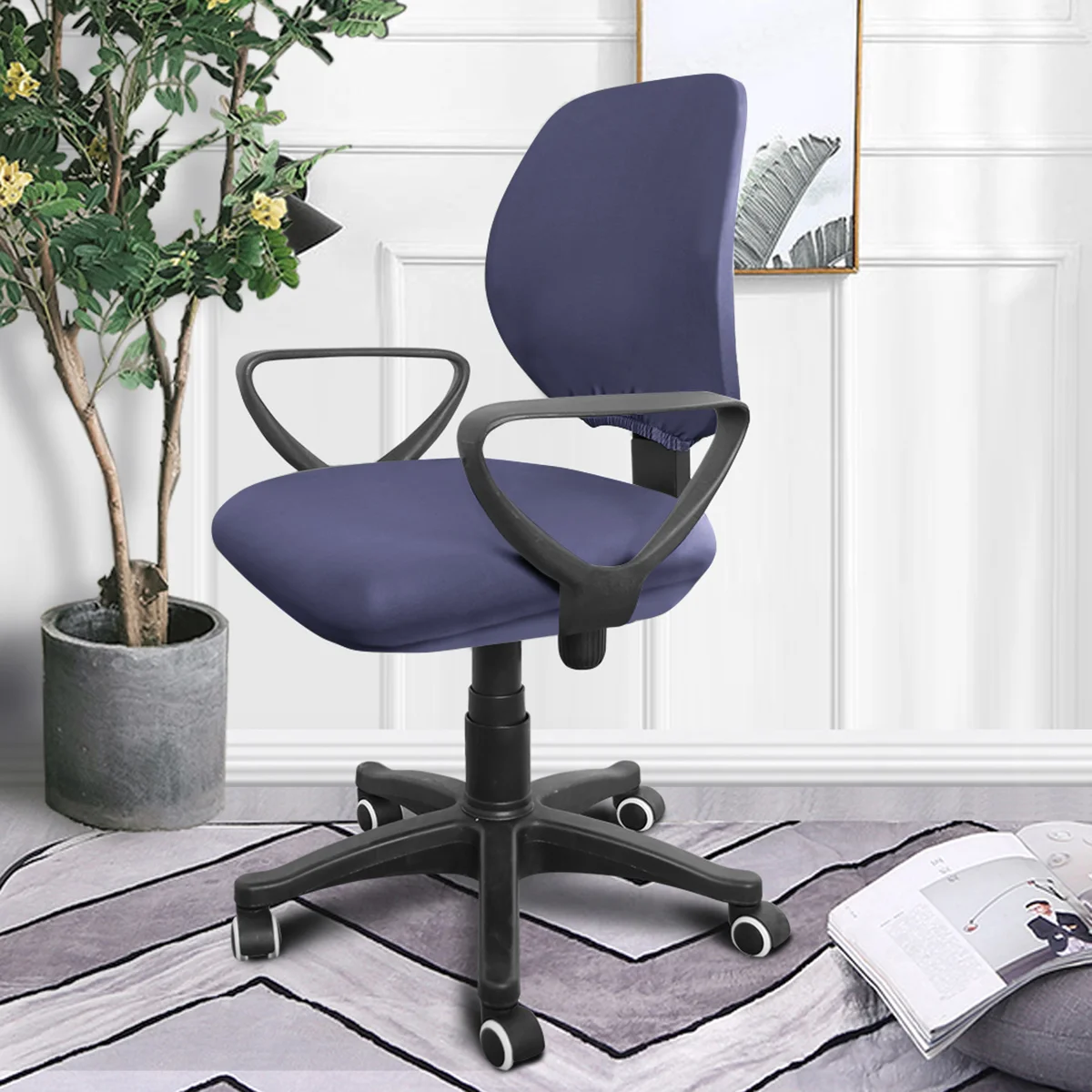 

Computer Office Chair Cover Computer Chair Slipcovers Chair Cushion Slipcovers Universal Desk Chair Cover