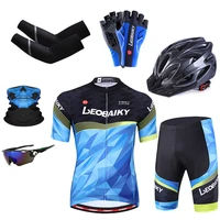 cycling kit men summer breathable bicycle clothing mtb jersey bike equipment sports skinsuit riding wear short sleeve full set