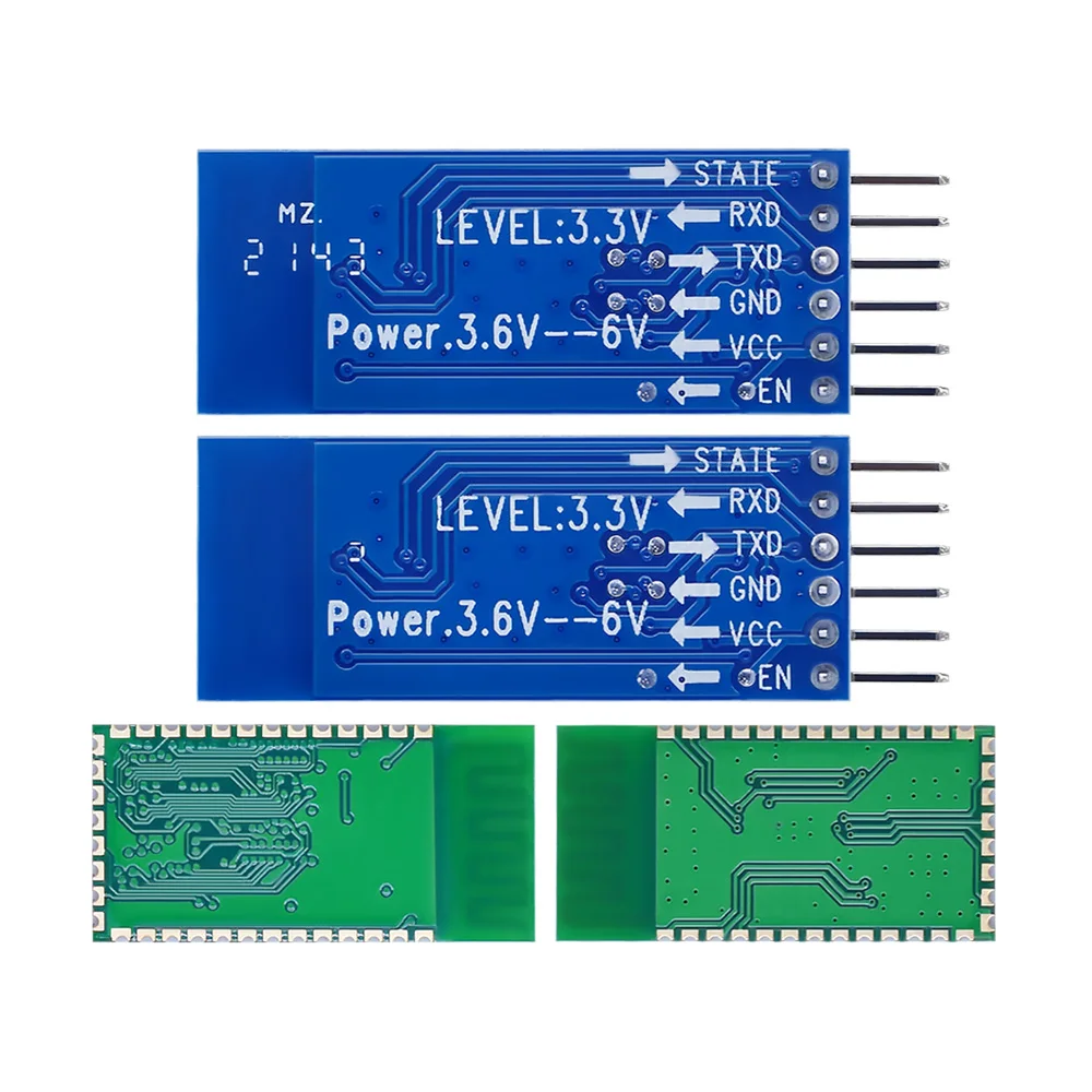 LIZAO HC-05 Master-Slave 4Pin Anti-Reverse Встроенный последовательный модуль Bluetooth беспроводной